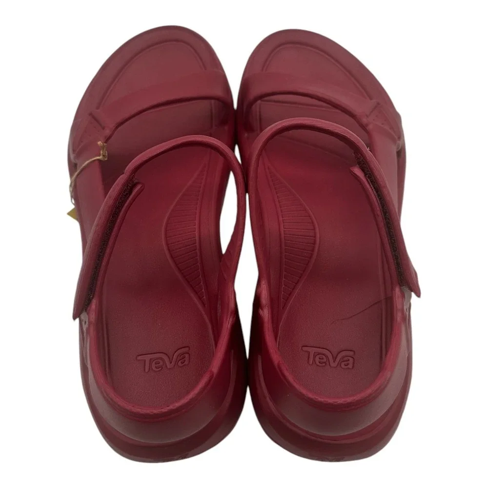 Teva Hurricane Drift Sandals‎ Men's Size 13 Red Double Strap Water Sport Foam